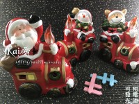 聖誕節_小火車系列(陶瓷LED)